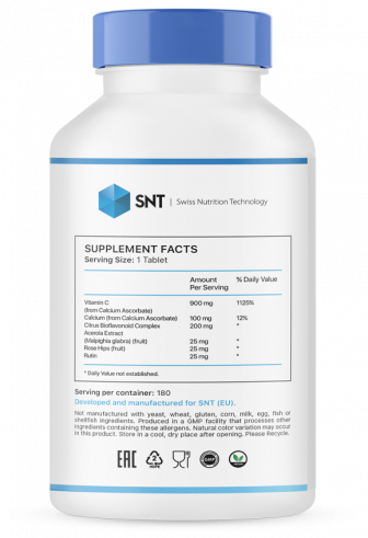 SNT Ester-C Plus, Эстер-С Плюс, 180 таблеток