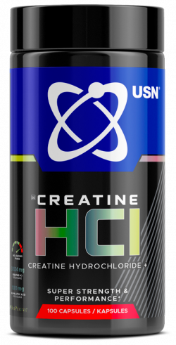 USN Creatine HCL, Креатина гидрохлорид, 100 капсул