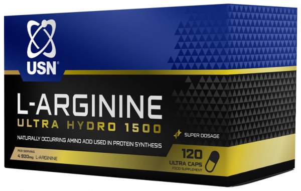 USN L-Arginine Ultra Hydro 1500, 120 капсул