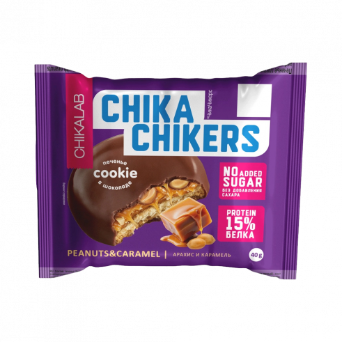 Chikalab Печенье Chika Chikers, 40 грамм