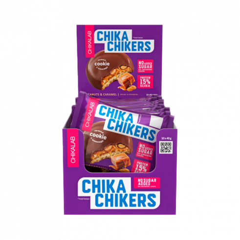 Chikalab Печенье Chika Chikers, 40 грамм
