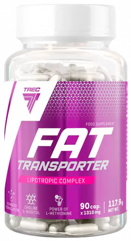 Trec Nutrition Fat Transporter, Липотропный комплекс, 90 капсул