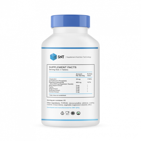 SNT Magnesium Taurate, Магнезиум Таурат, 180 таблеток