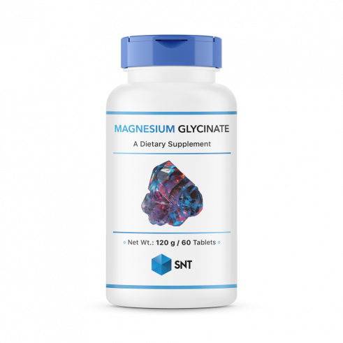 SNT Magnesium Glycinate, Магния Глицинат, 60 таблеток