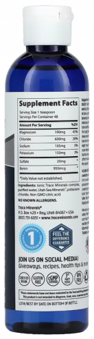 Trace Minerals Research Sport 40 000 Volts! Electrolyte Concentrate, Ресерч Спорт 40 000 Вольт! Электролитический концентрат, 237 мл