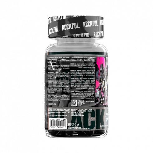 Reckful Shred Black, Слим Комплекс, 60 капсул