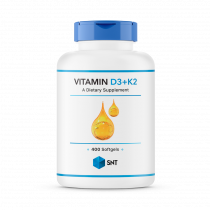 SNT Vitamin D3+K2, Витамин Д3+К2, 400 капсул