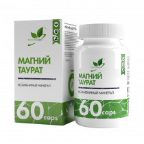 Natural Supp Magnesium Taurate, Магний Таурат, 60 капсул