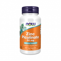 NOW Zinc Picolinate, Цинк пиколинат, 120 капсул