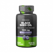 Orzax Black Seed Oil, Масло Черного Тмина 1000 мг, 90 капсул