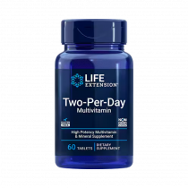 Life Extension Two-Per-Day Multivitamin, 60 таблеток